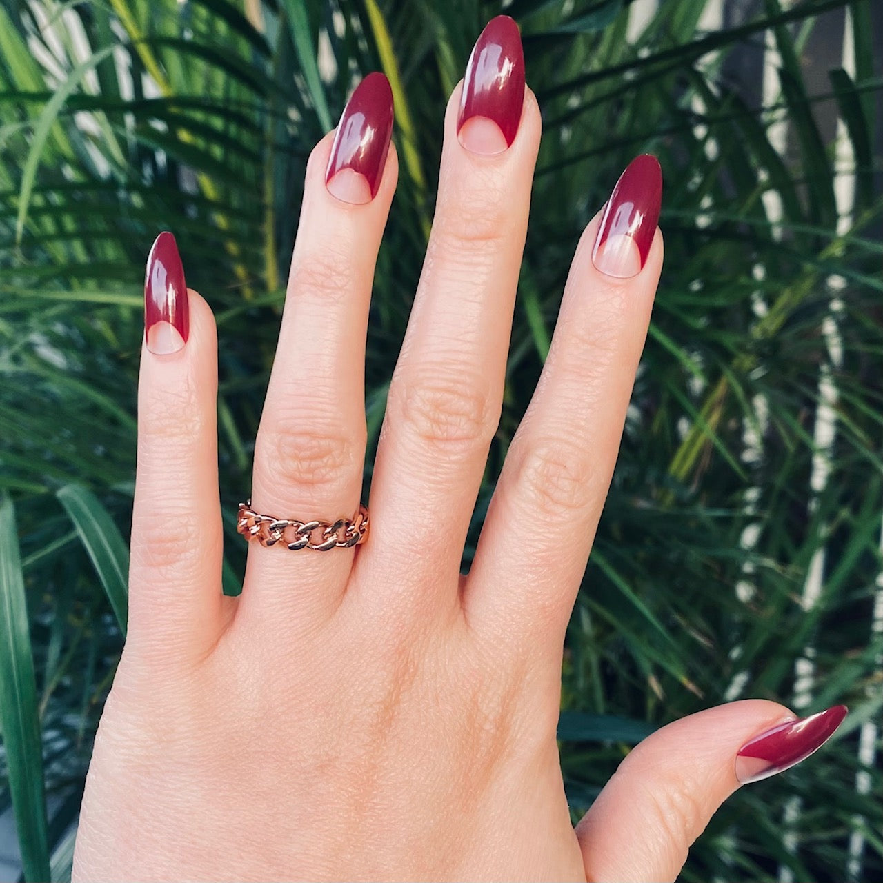 ROSE GOLD CELINE RING