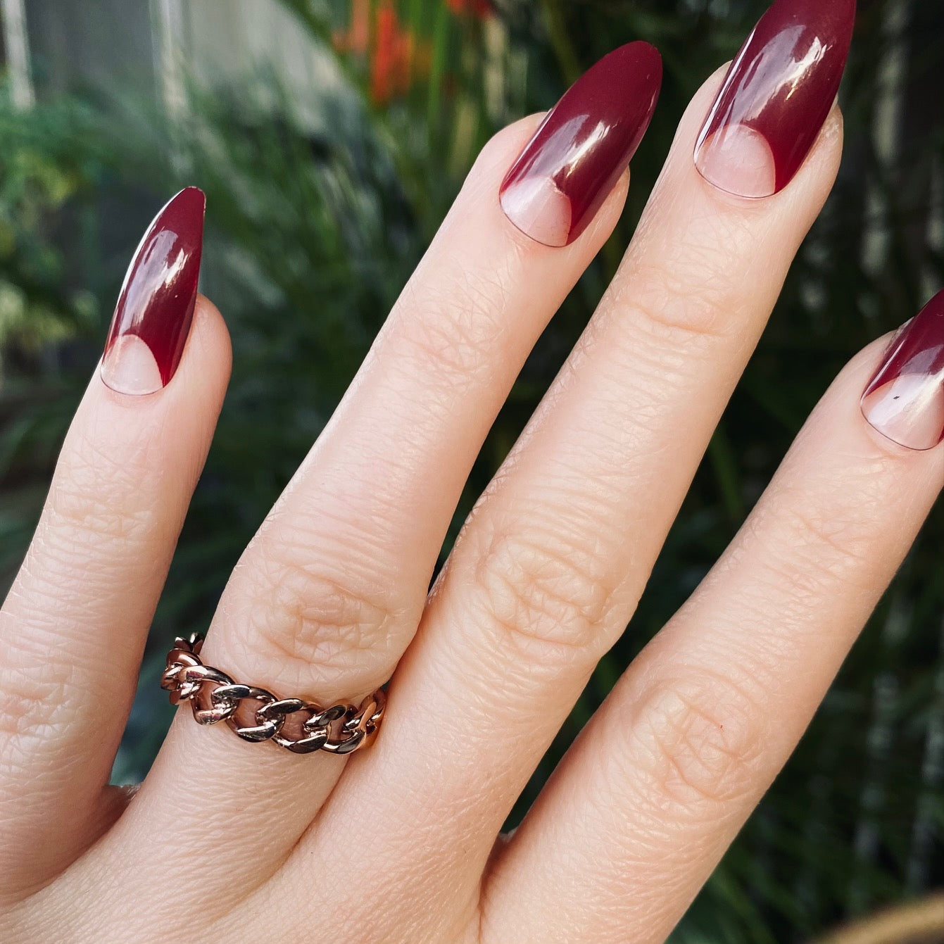 ROSE GOLD CELINE RING