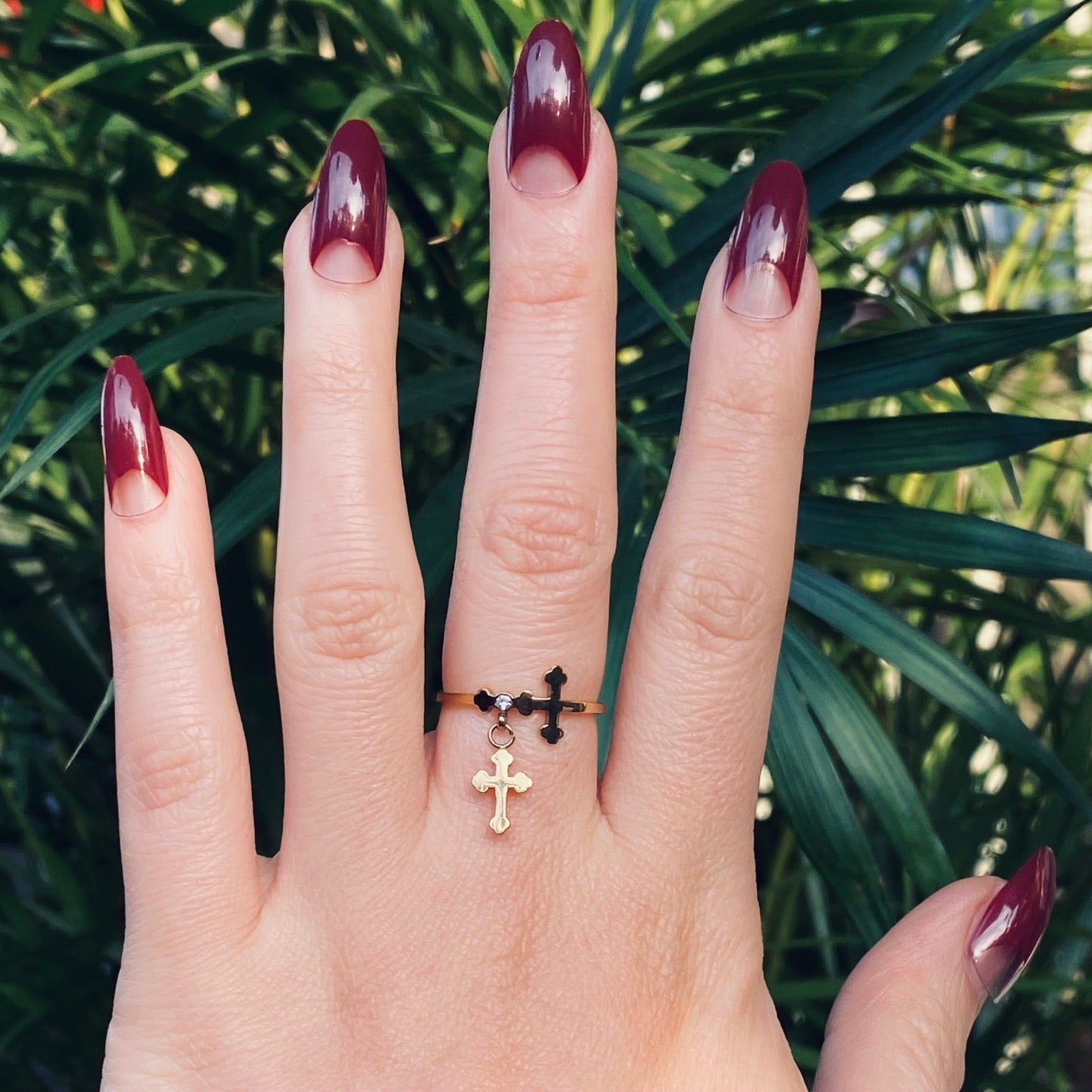 GOLD OPHELIA RING