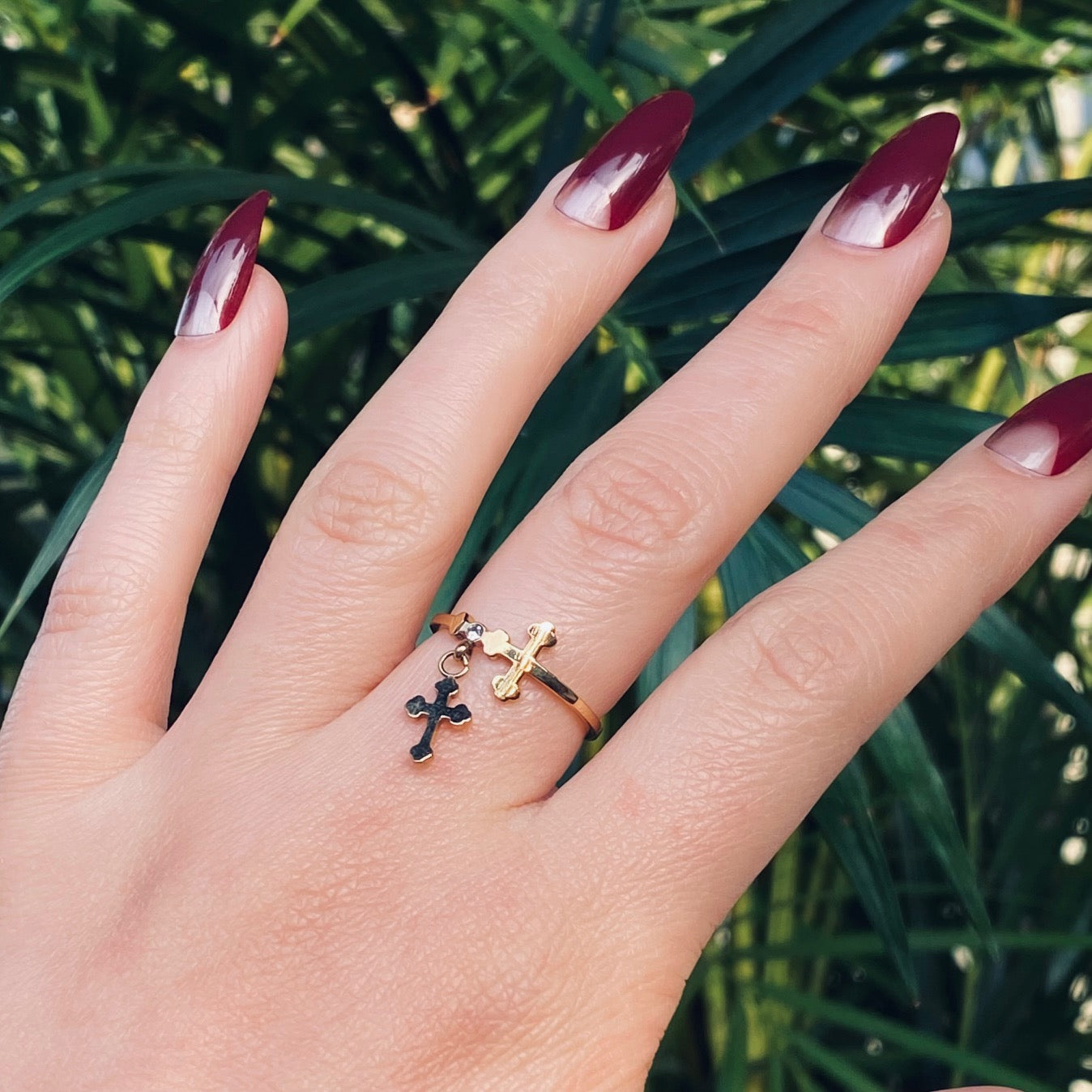 GOLD OPHELIA RING