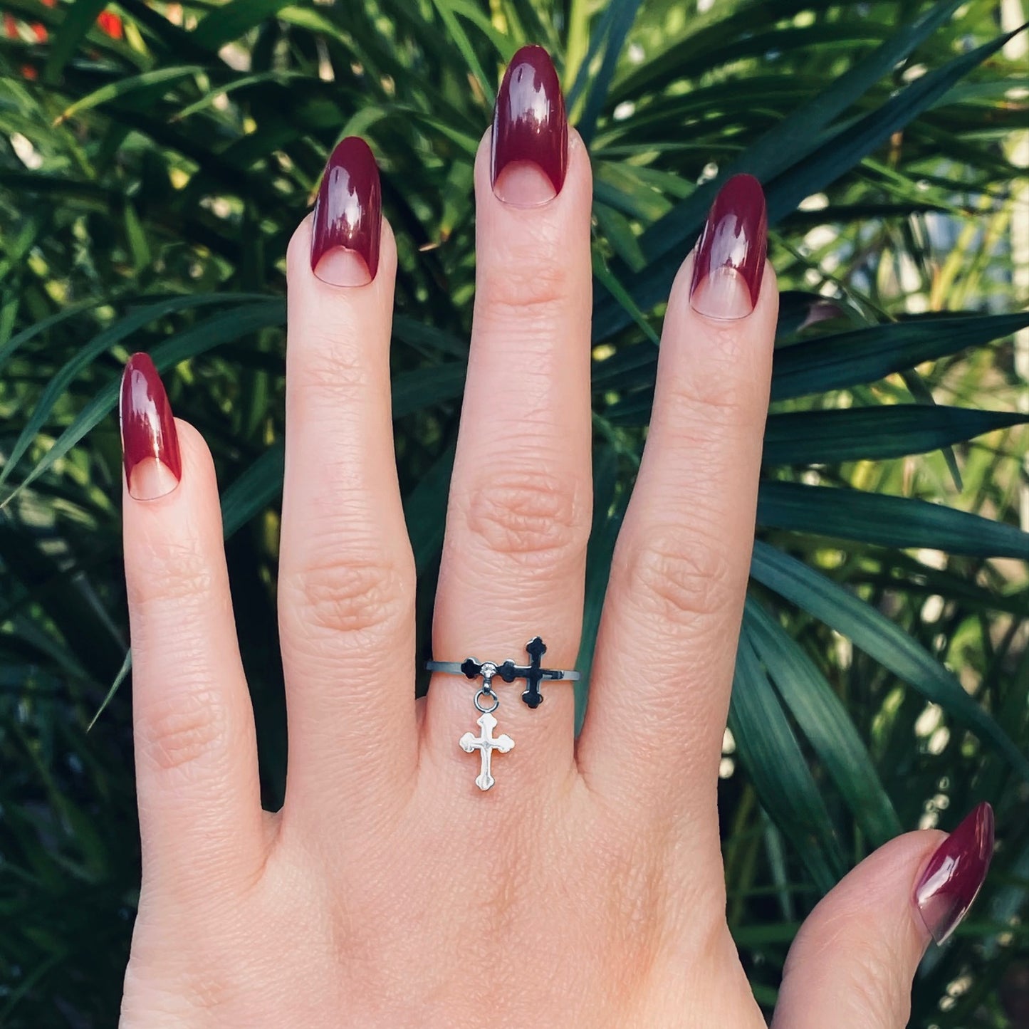 SILVER OPHELIA RING