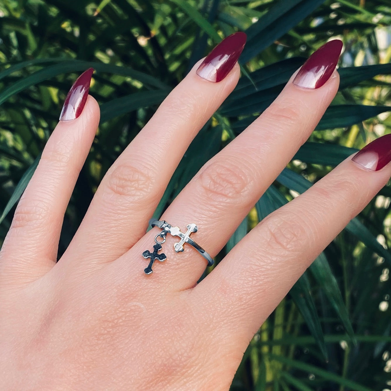 SILVER OPHELIA RING