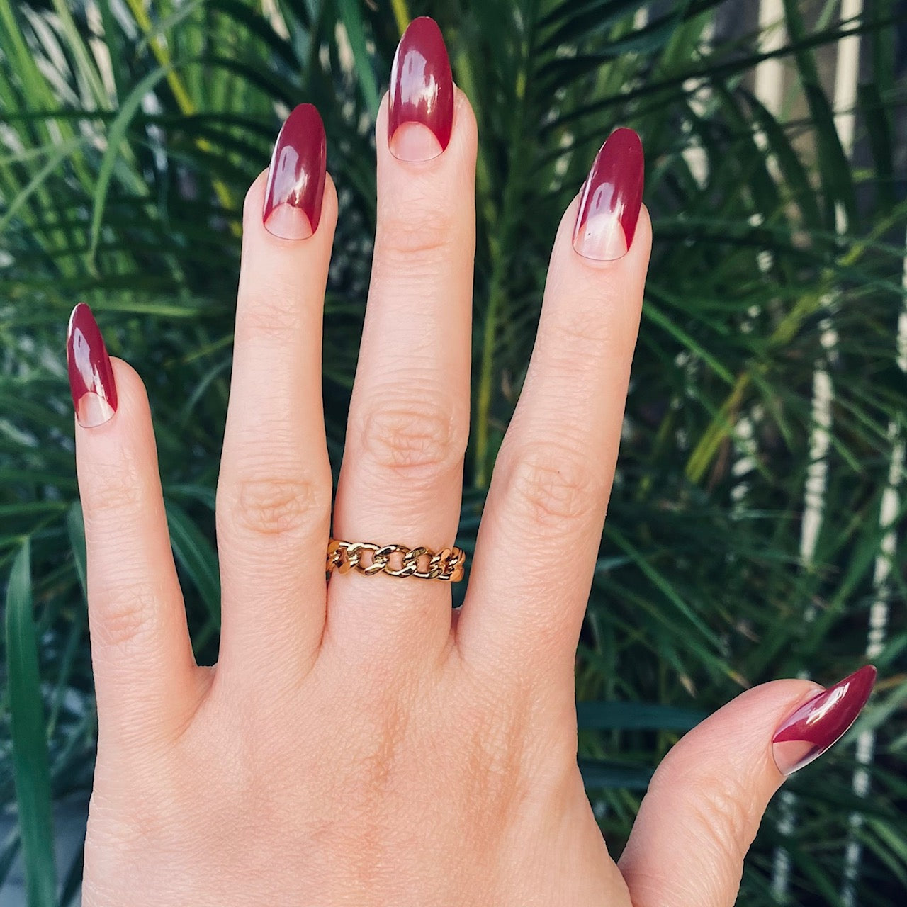 GOLD CELINE RING