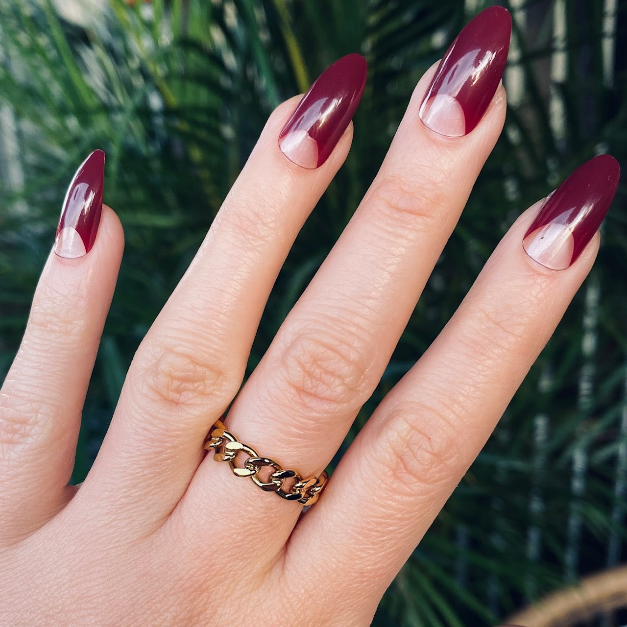 GOLD CELINE RING