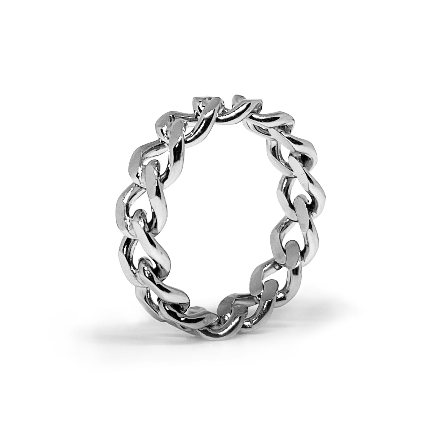 SILVER CELINE RING