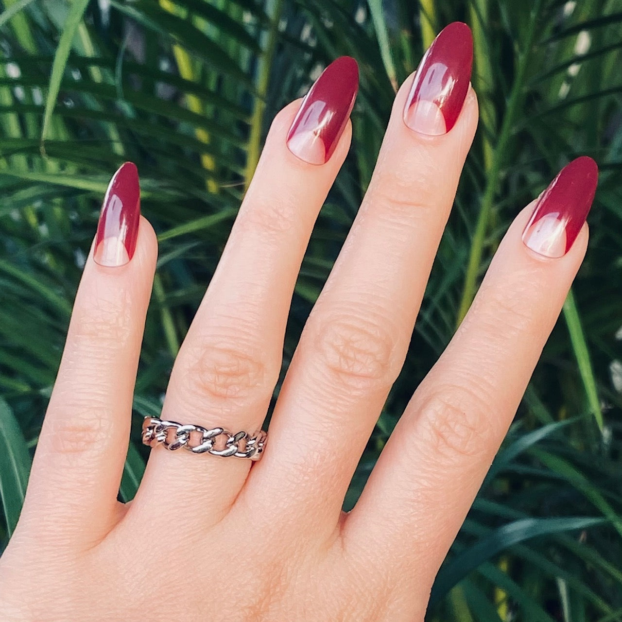 SILVER CELINE RING